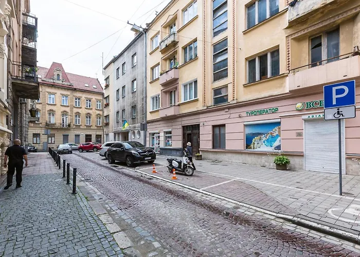 Apartment сучасна у львові вулиця дарії гусяк 9 *